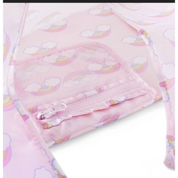 NWT Stoney Clover Ln x Target Light Pink/Mini Rainbow Fold Up Reusable Tote Bag - Picture 9 of 9
